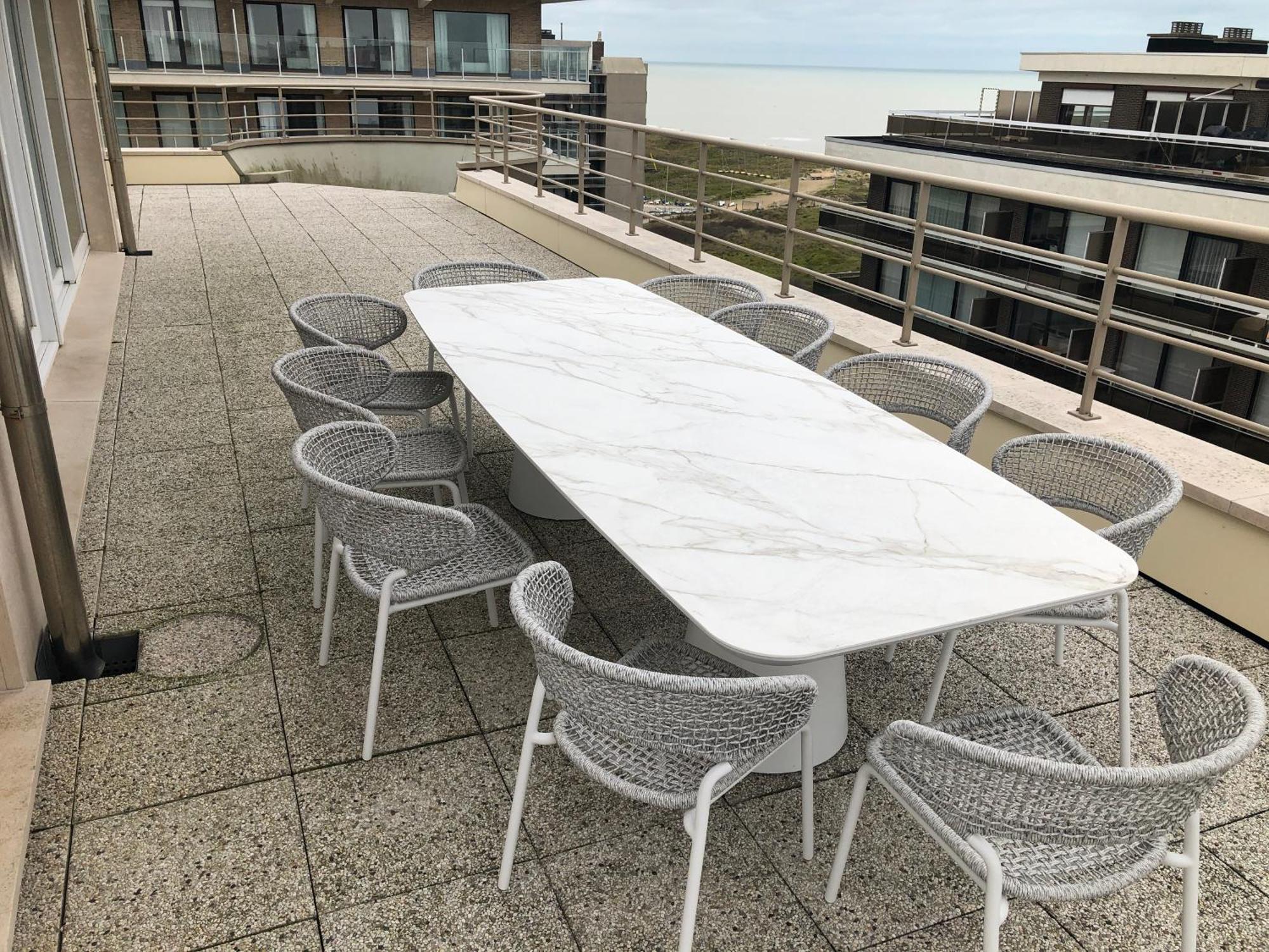 Apartament Duplex Penthouse Super Zeezicht De Panne Zewnętrze zdjęcie